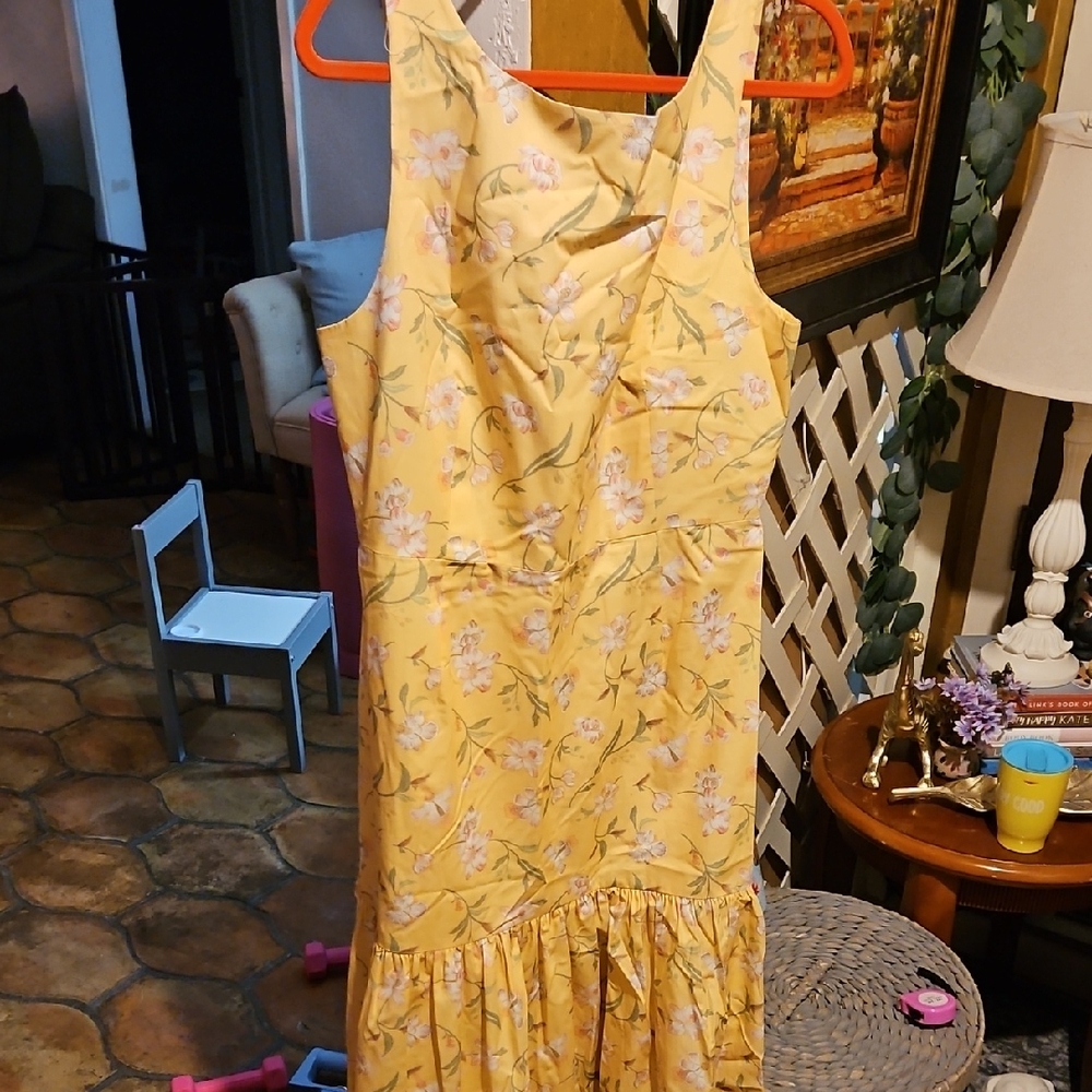 Coco Shop Yellow Dress